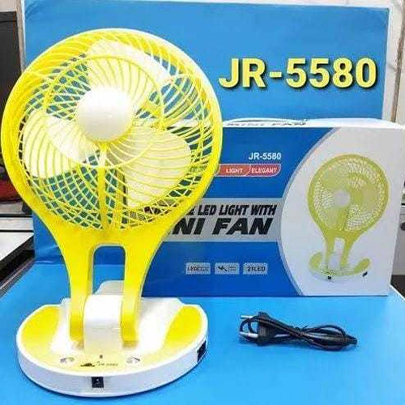 Rechargeable LED Fan JR-5580